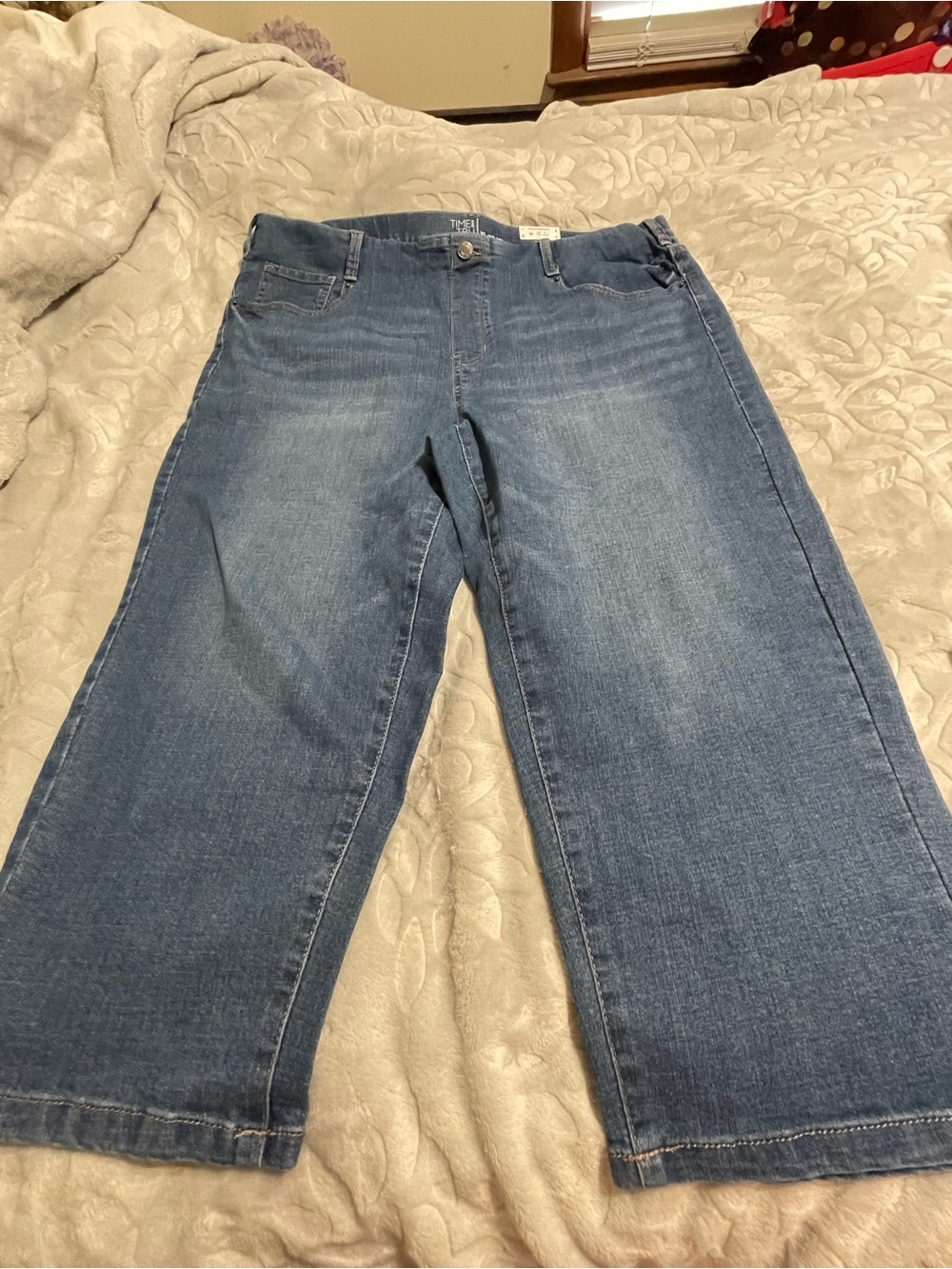 Women’s Time and Tru blue jeans